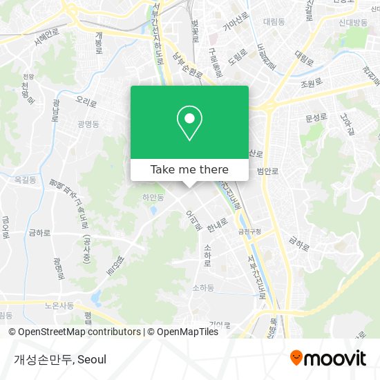 개성손만두 map