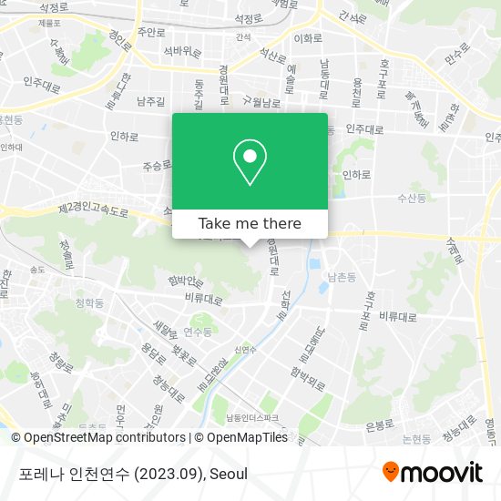 포레나 인천연수 (2023.09) map
