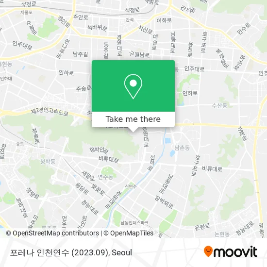 포레나 인천연수 (2023.09) map