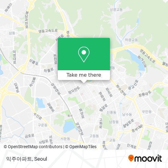 익주아파트 map