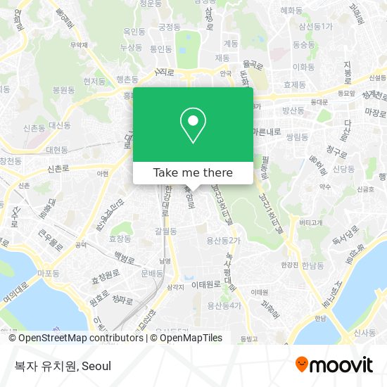 복자 유치원 map