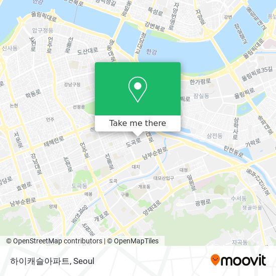 하이캐슬아파트 map