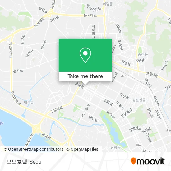 보보호텔 map