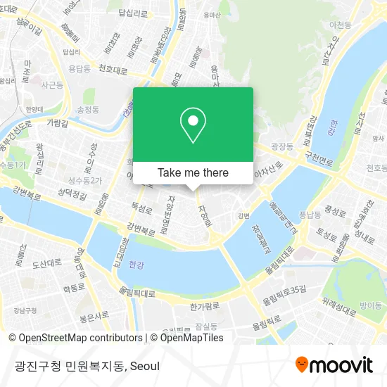 광진구청 민원복지동 map