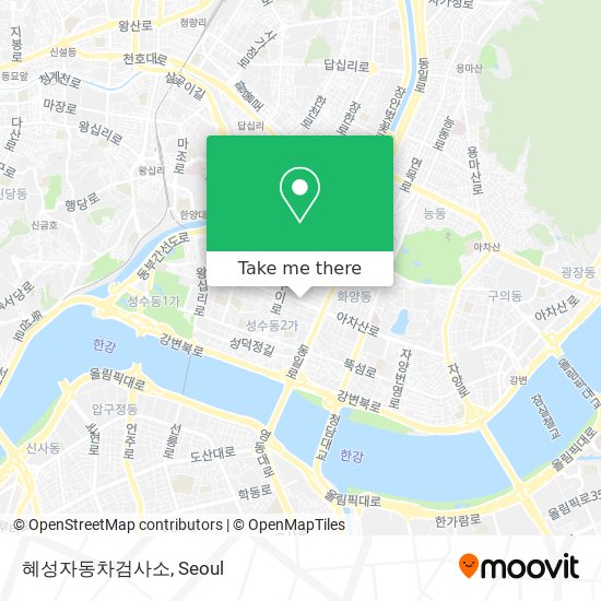 혜성자동차검사소 map