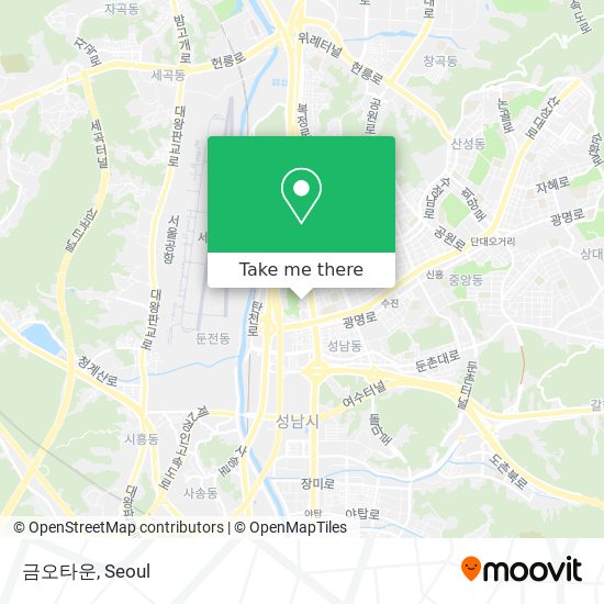 금오타운 map