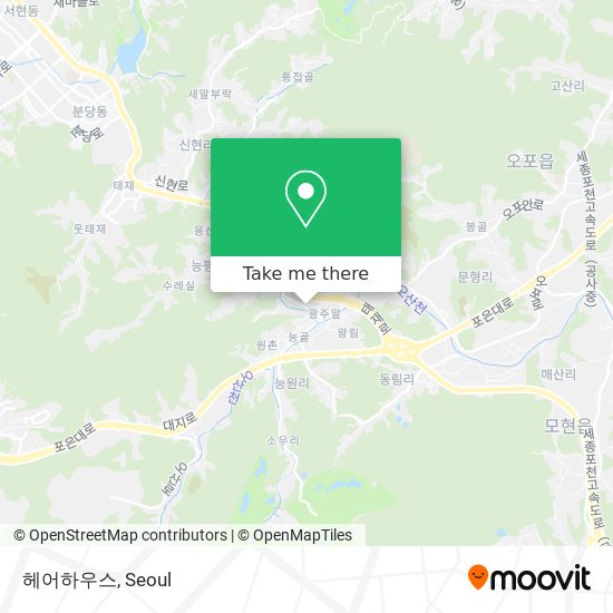 헤어하우스 map