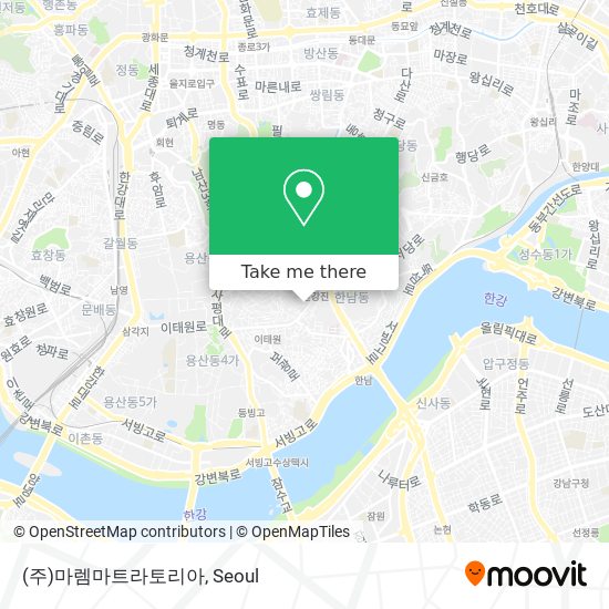 (주)마렘마트라토리아 map