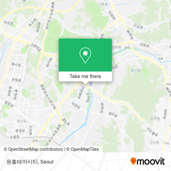 원흥테마시티 map