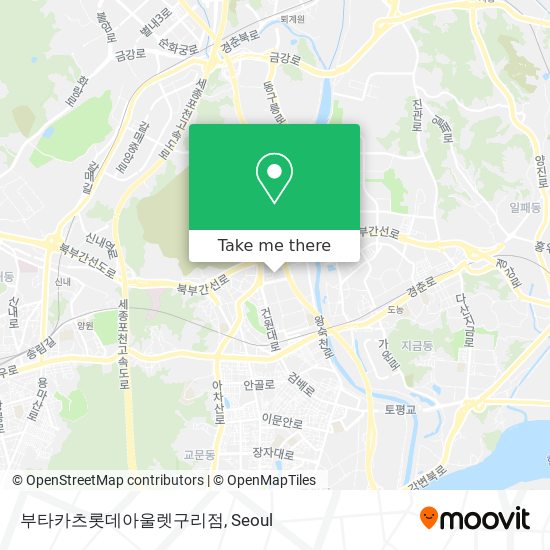 부타카츠롯데아울렛구리점 map