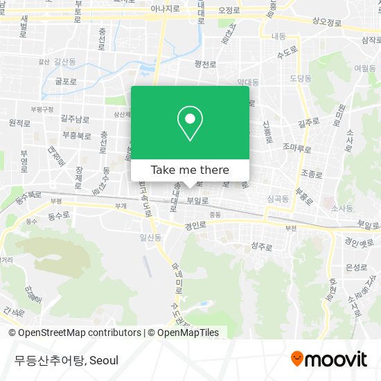 무등산추어탕 map