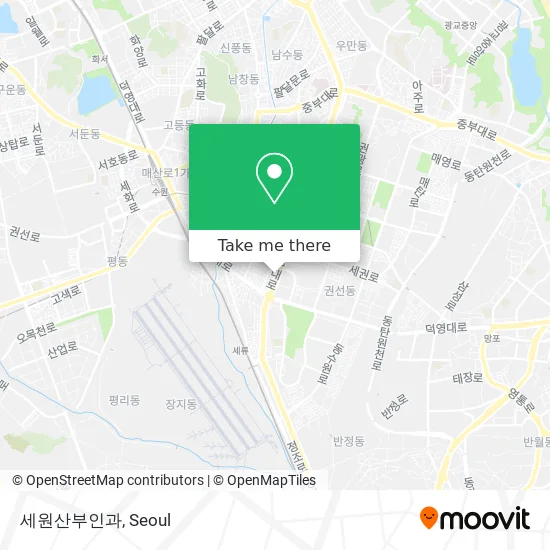 세원산부인과 map