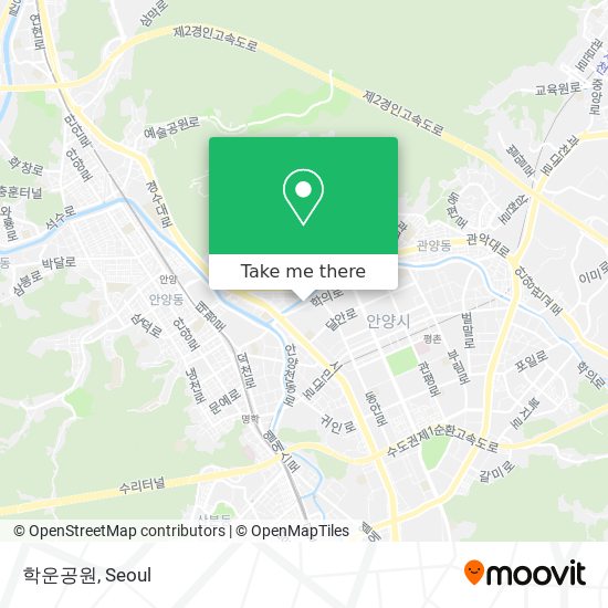 학운공원 map