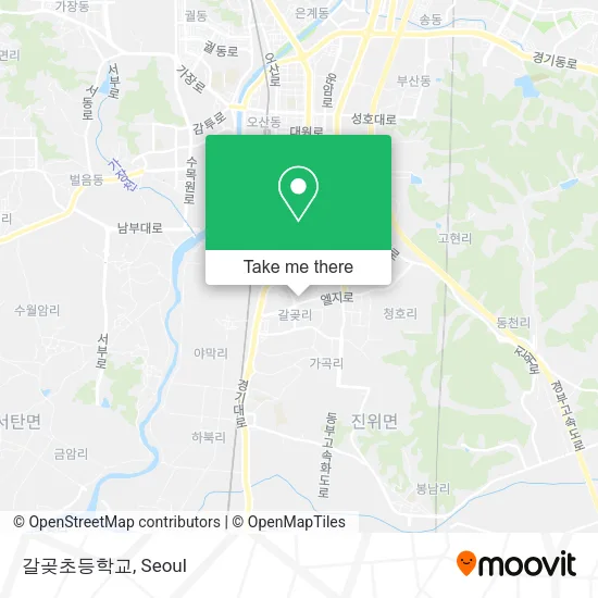 갈곶초등학교 map