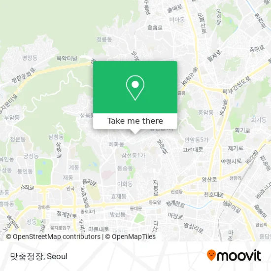 맞춤정장 map