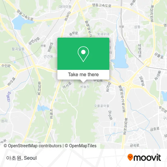 아초원 map