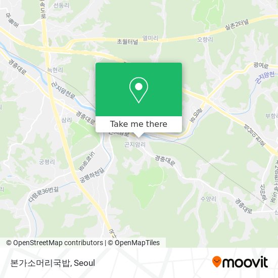 본가소머리국밥 map