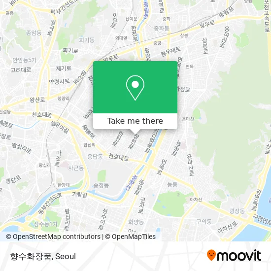 향수화장품 map