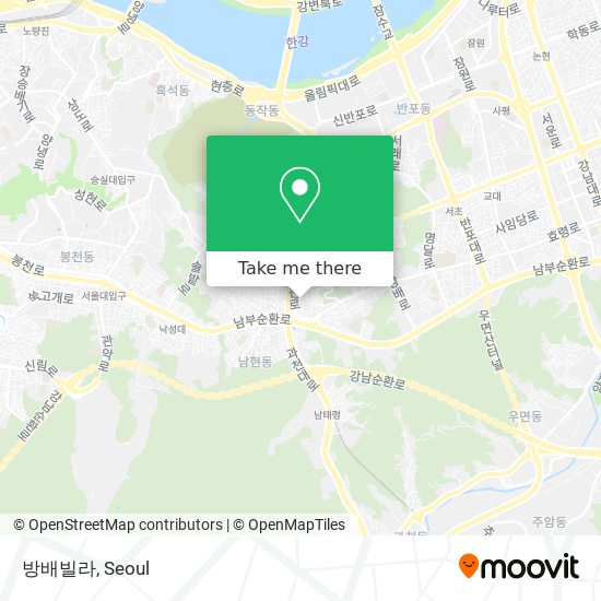 방배빌라 map