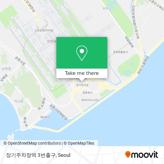 장기주차장역 3번출구 map