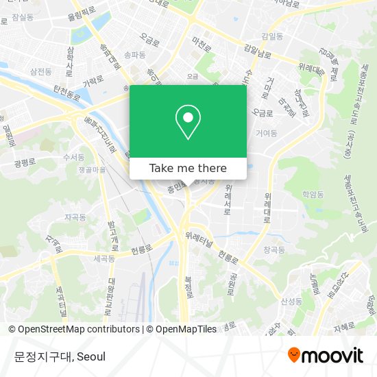 문정지구대 map