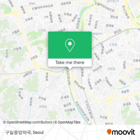 구일중앙약국 map