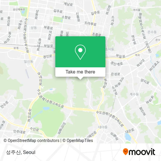 성주산 map