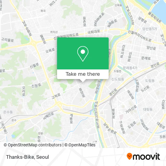 Thanks-Bike map