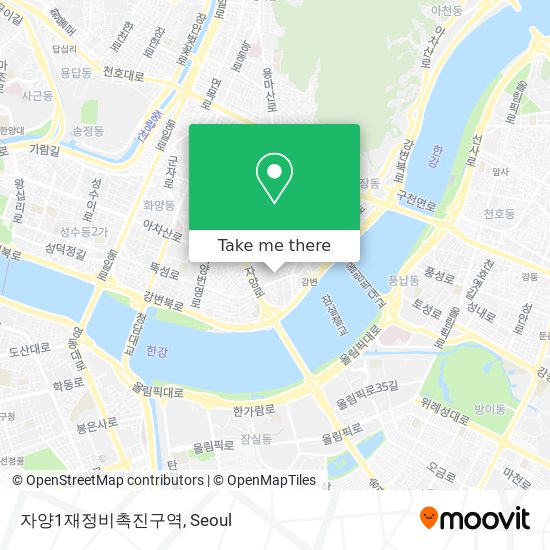 자양1재정비촉진구역 map