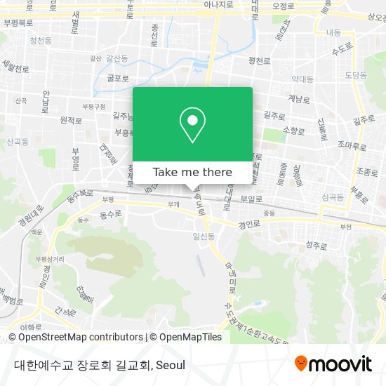 대한예수교 장로회 길교회 map