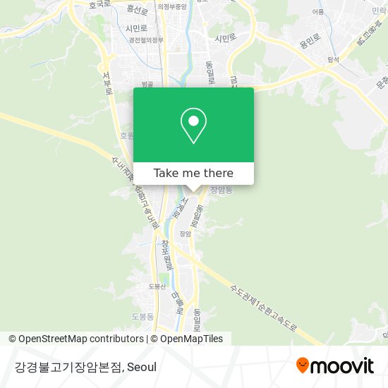 강경불고기장암본점 map