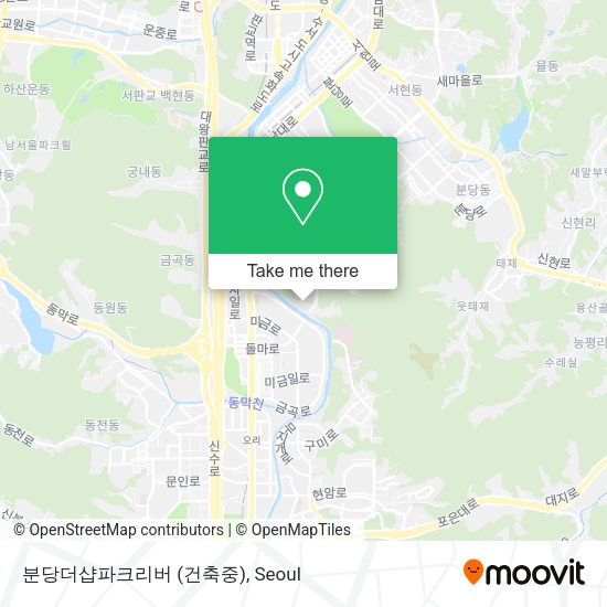 분당더샵파크리버 (건축중) map