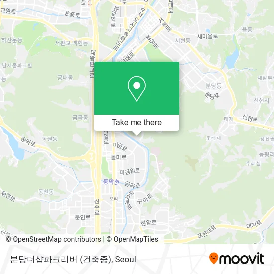 분당더샵파크리버 (건축중) map