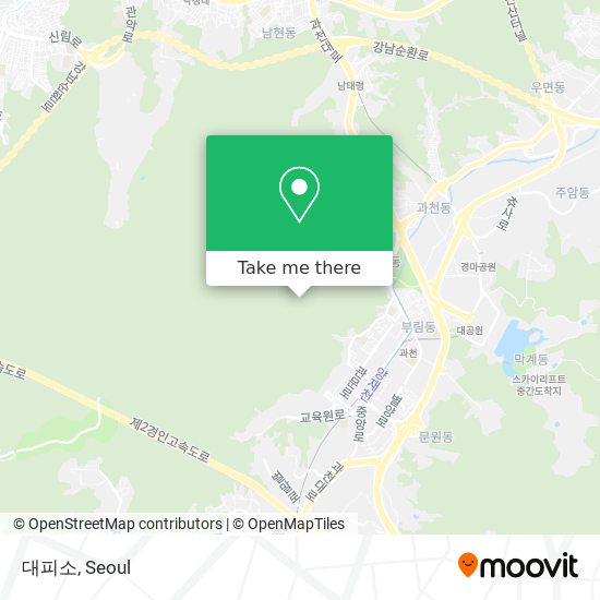 대피소 map