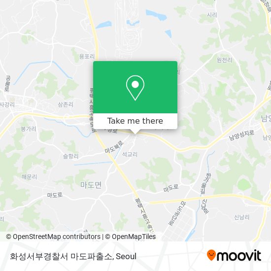 화성서부경찰서 마도파출소 map