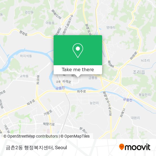 금촌2동 행정복지센터 map