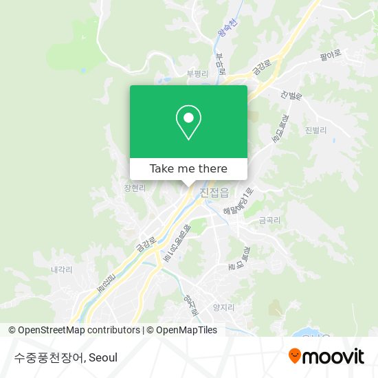 수중풍천장어 map