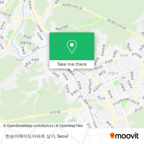 한승미메이드아파트 상가 map