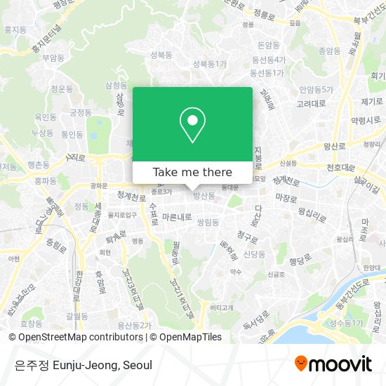 은주정 Eunju-Jeong map