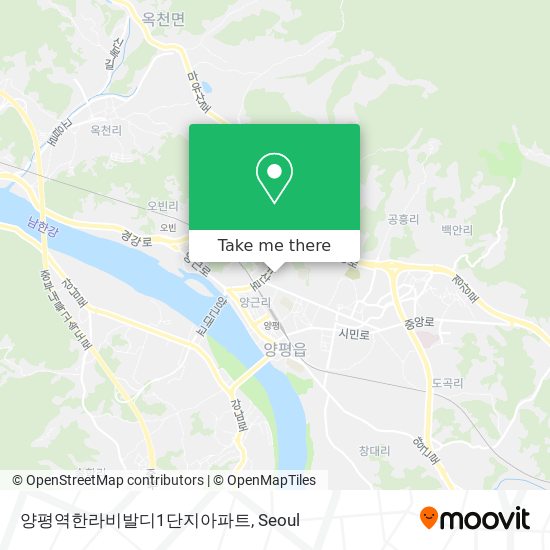 양평역한라비발디1단지아파트 map