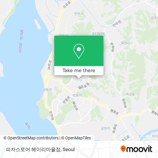 피자스토어 헤이리마을점 map