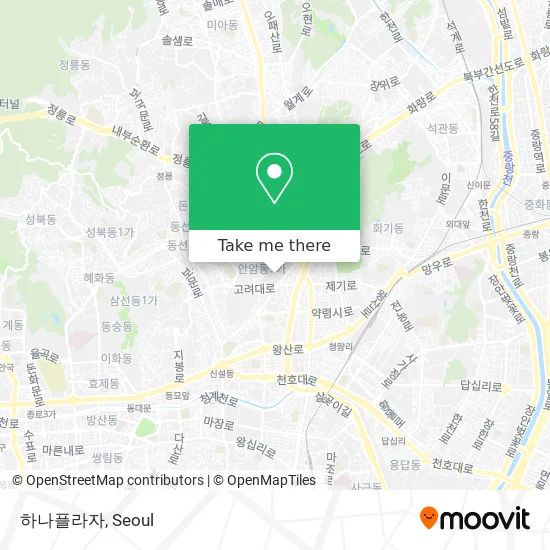 하나플라자 map
