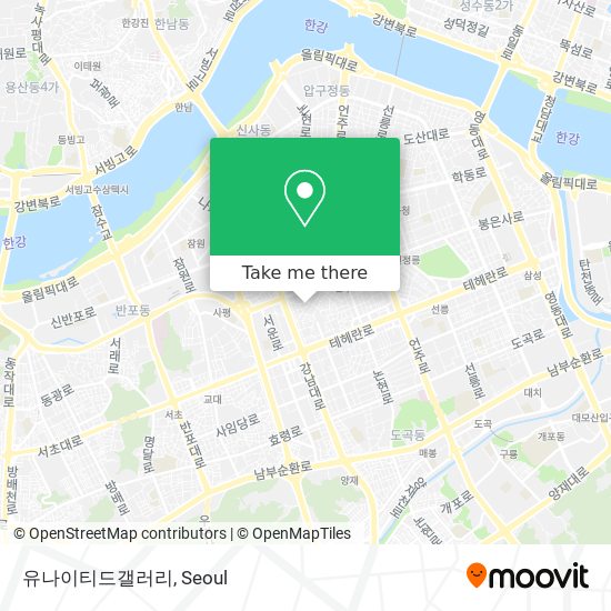 유나이티드갤러리 map