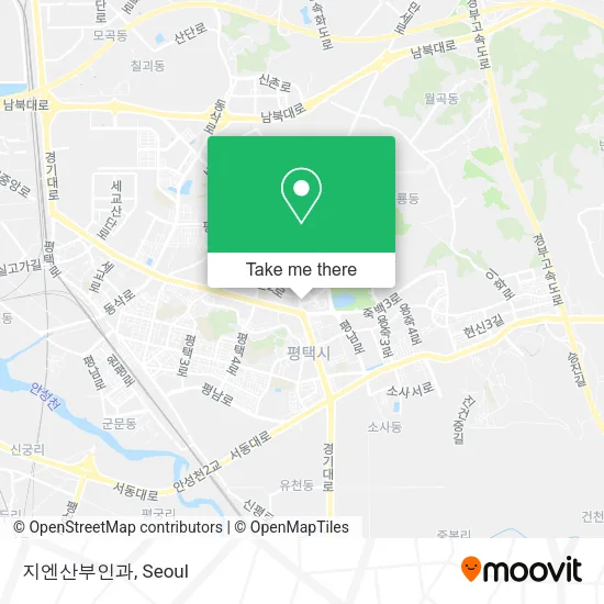 지엔산부인과 map