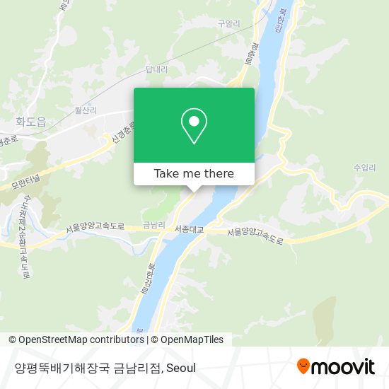 양평뚝배기해장국 금남리점 map