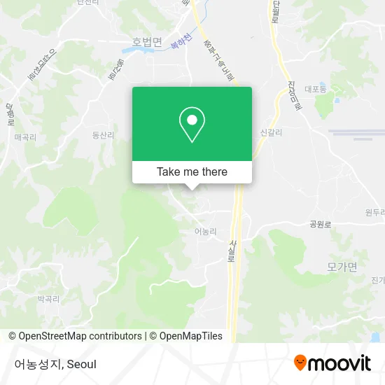 어농성지 map
