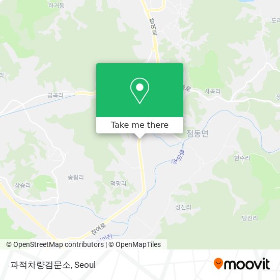 과적차량검문소 map