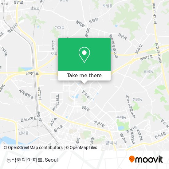 동삭현대아파트 map