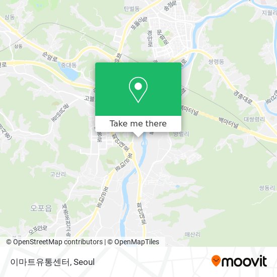 이마트유통센터 map