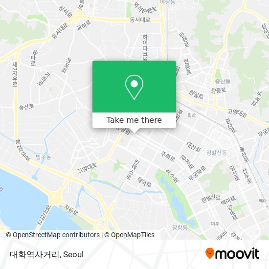 대화역사거리 map